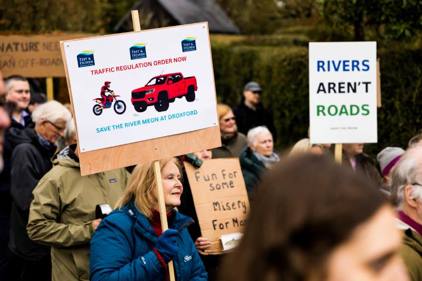 campaign for TRO droxford