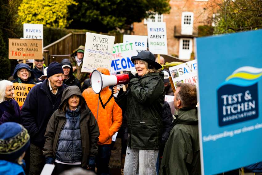 RIvers arent roads protest